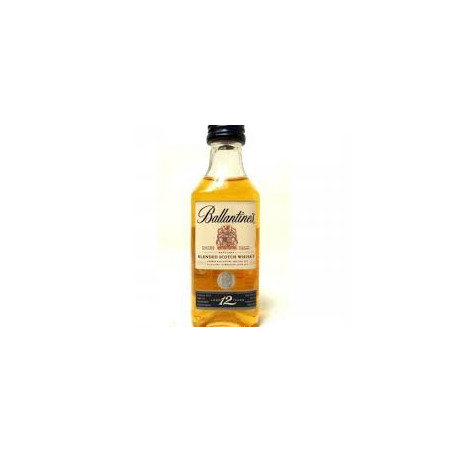 BALLANTINE´S 12AÑOS BLENDED SCOTCH WHISKY 0.5CL