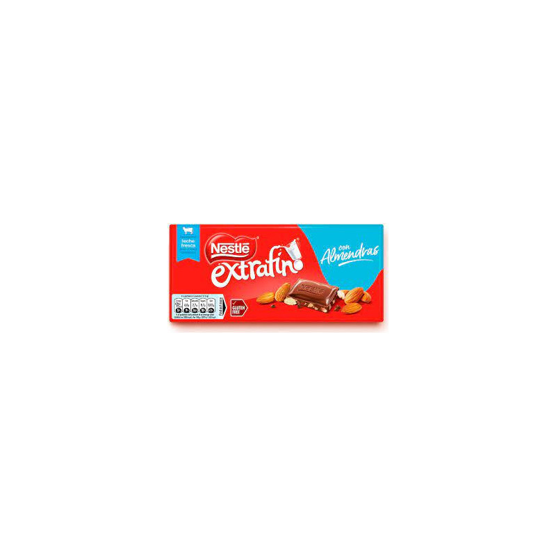 NESTLE EXTRAFINO LECHE ALMENDRA 125G X28